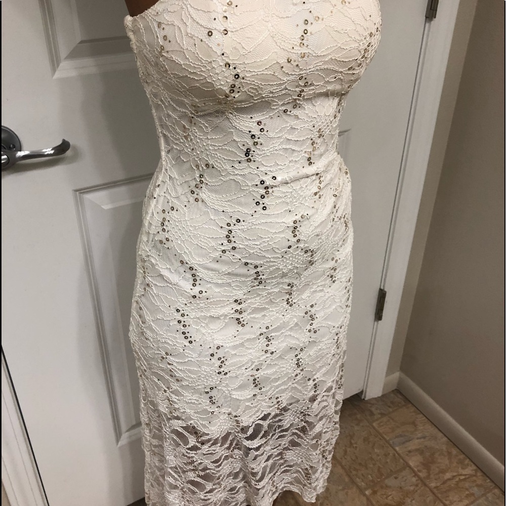 White dress